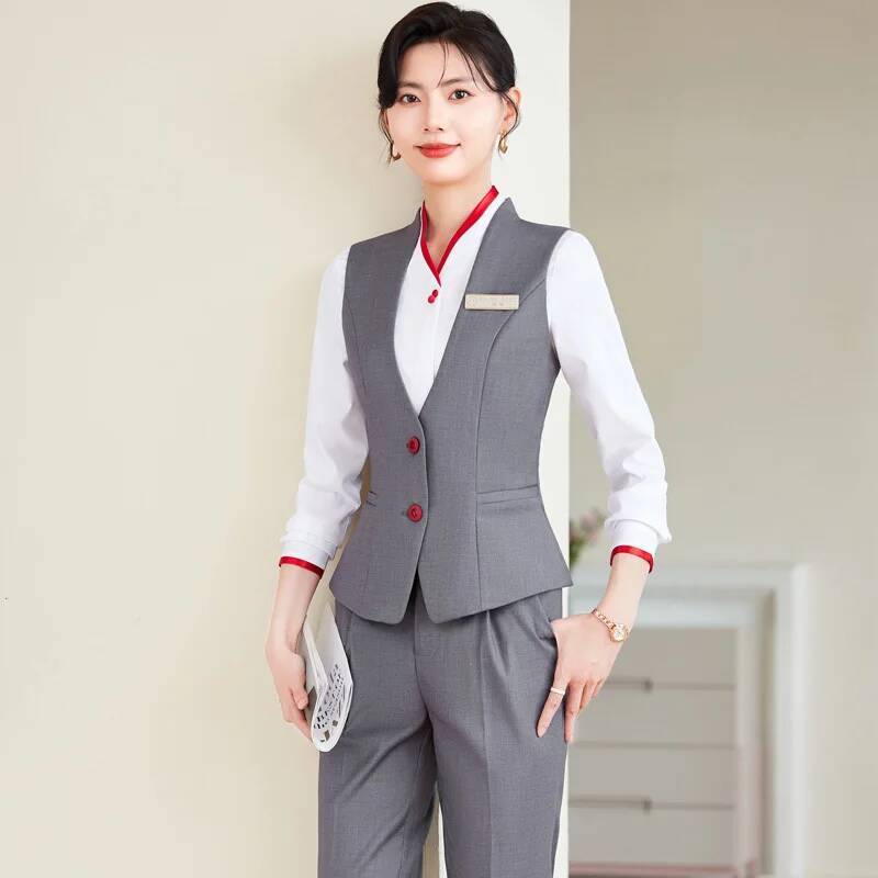 Women Formal Wear For Interview - Tailleur pantalone formale taglie forti 5XL