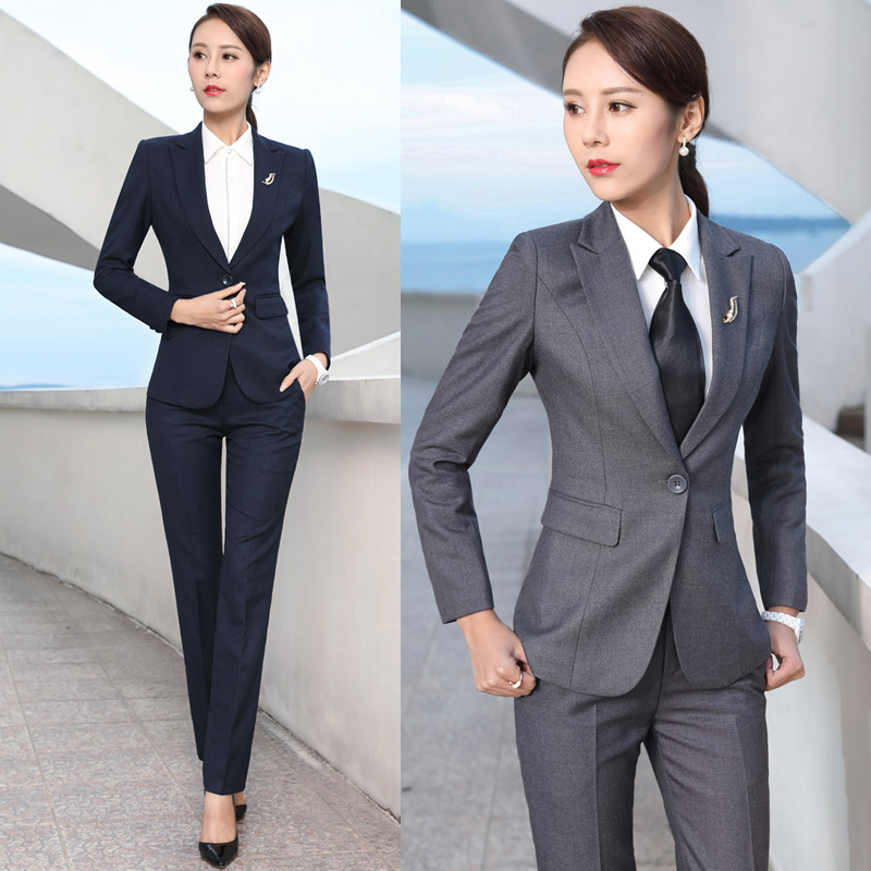 Women Formal Wear For Interview - Primavera e Autunno versione Coreana del