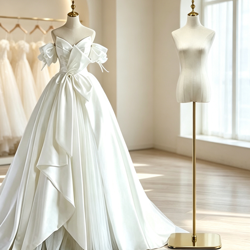 Women Formal Wear Shop - Manichino Femminile per Esposizione Abiti da