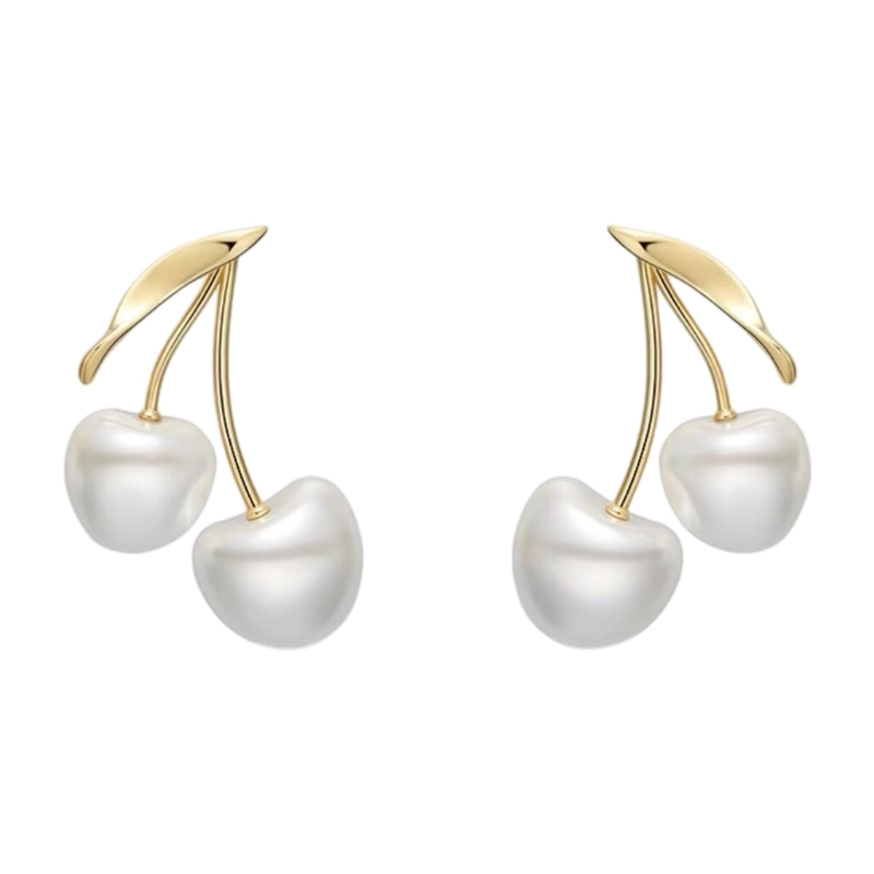 Women Formal Event Wear - Ciliegi in fiore Perle Gioielli per