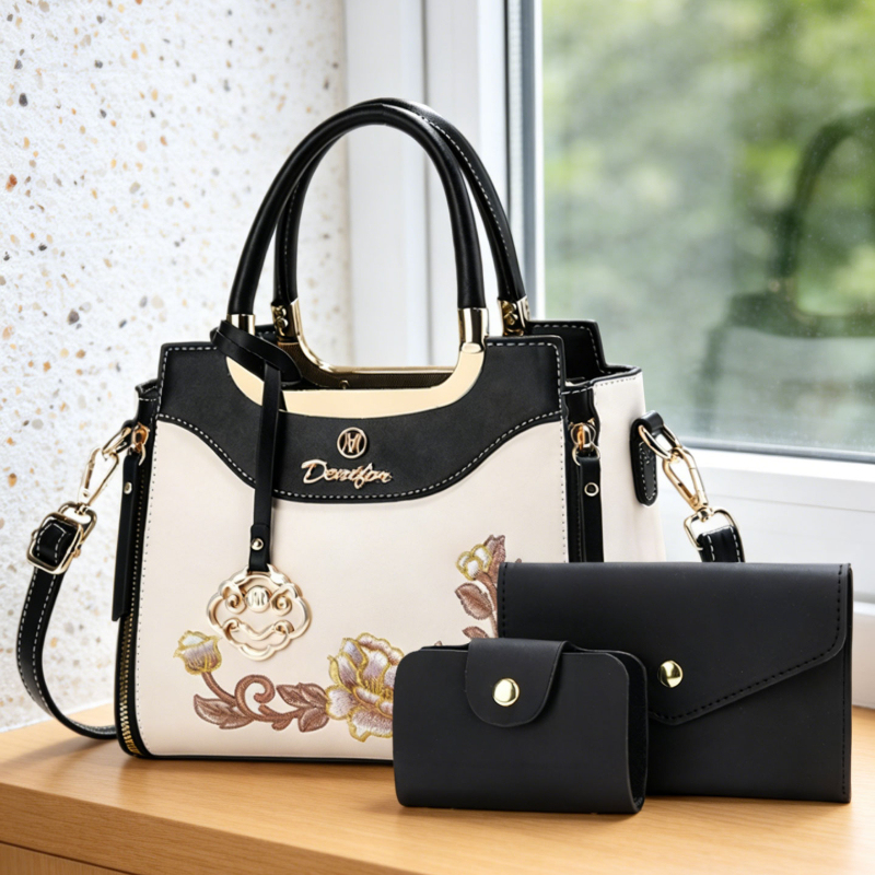 Set di 3 borse ricamate di alt - Women'S Work Fashion recensione e prezzo