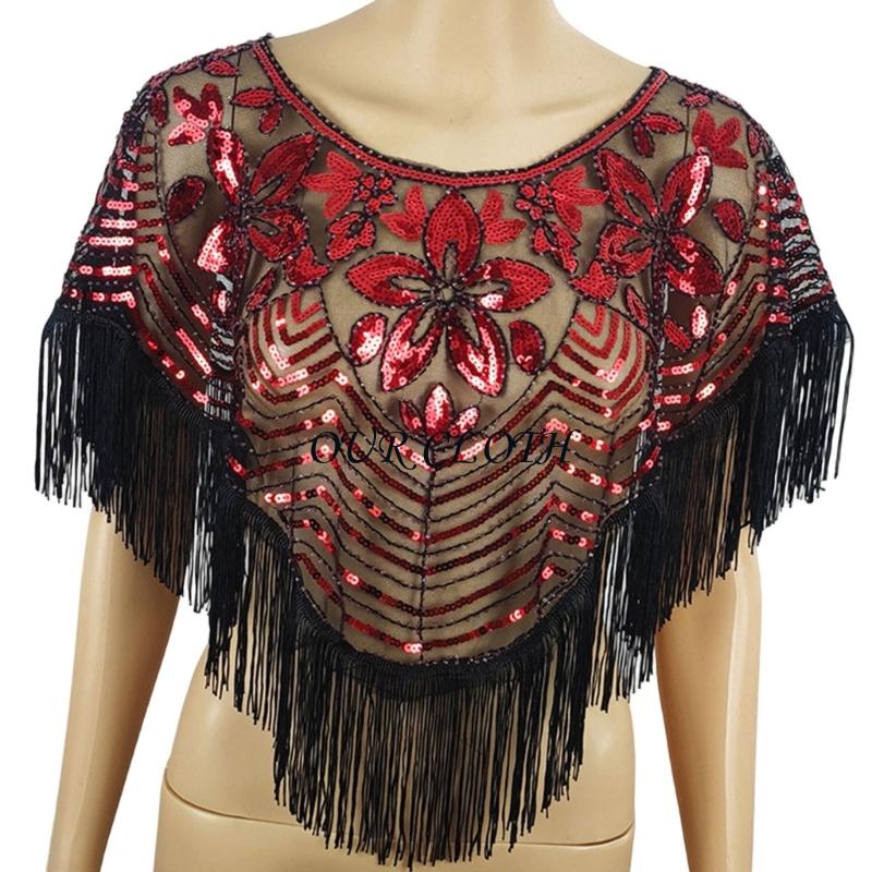 Mantelle con perline ricamate  - Women Formal Event Wear recensione e prezzo