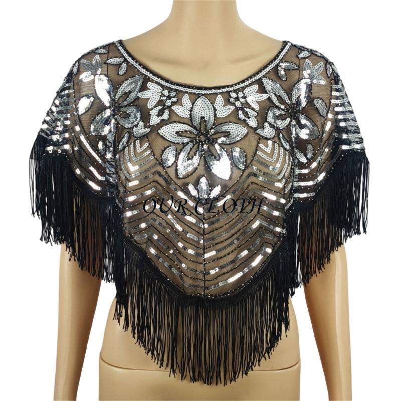 Mantelle con perline ricamate  - Women Formal Event Wear recensione e prezzo