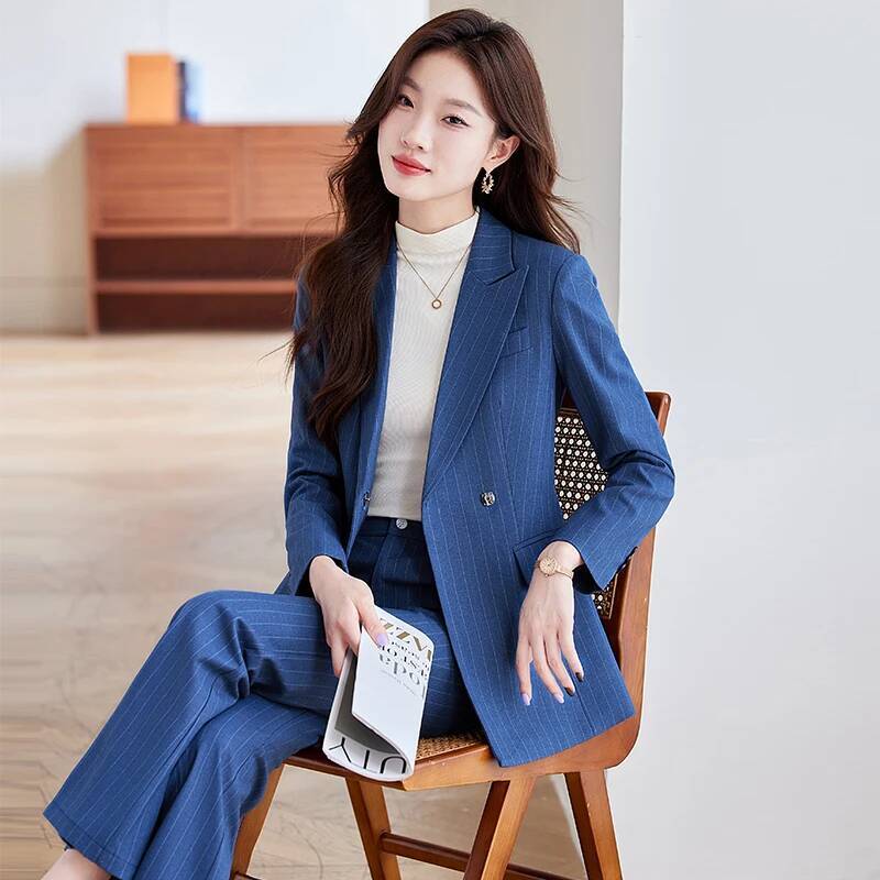 Pantaloni formali a righe eleg - Women Formal Wear For Interview recensione e prezzo