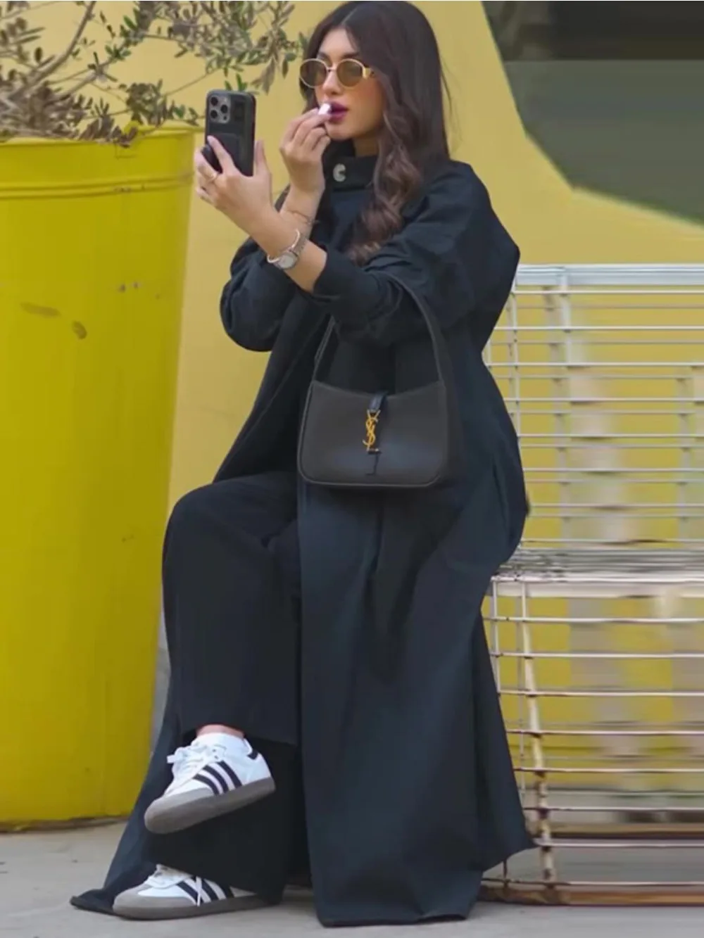 Trench da donna Abaya musulman - Trench Coat Formal recensione e prezzo