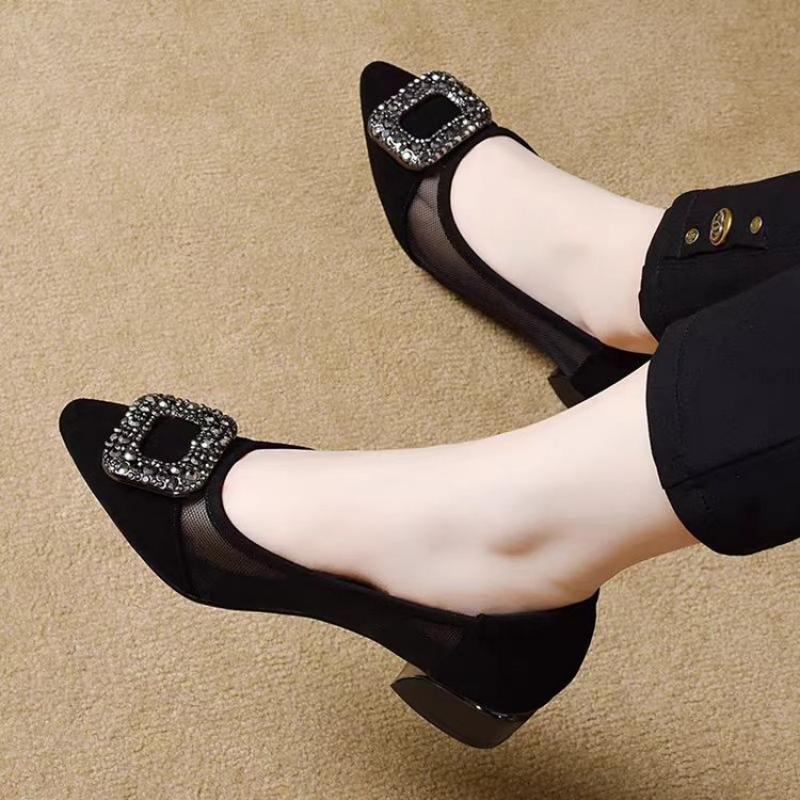 Eleganti Scarpe con Tacco a Bl - Women'S Work Fashion recensione e prezzo