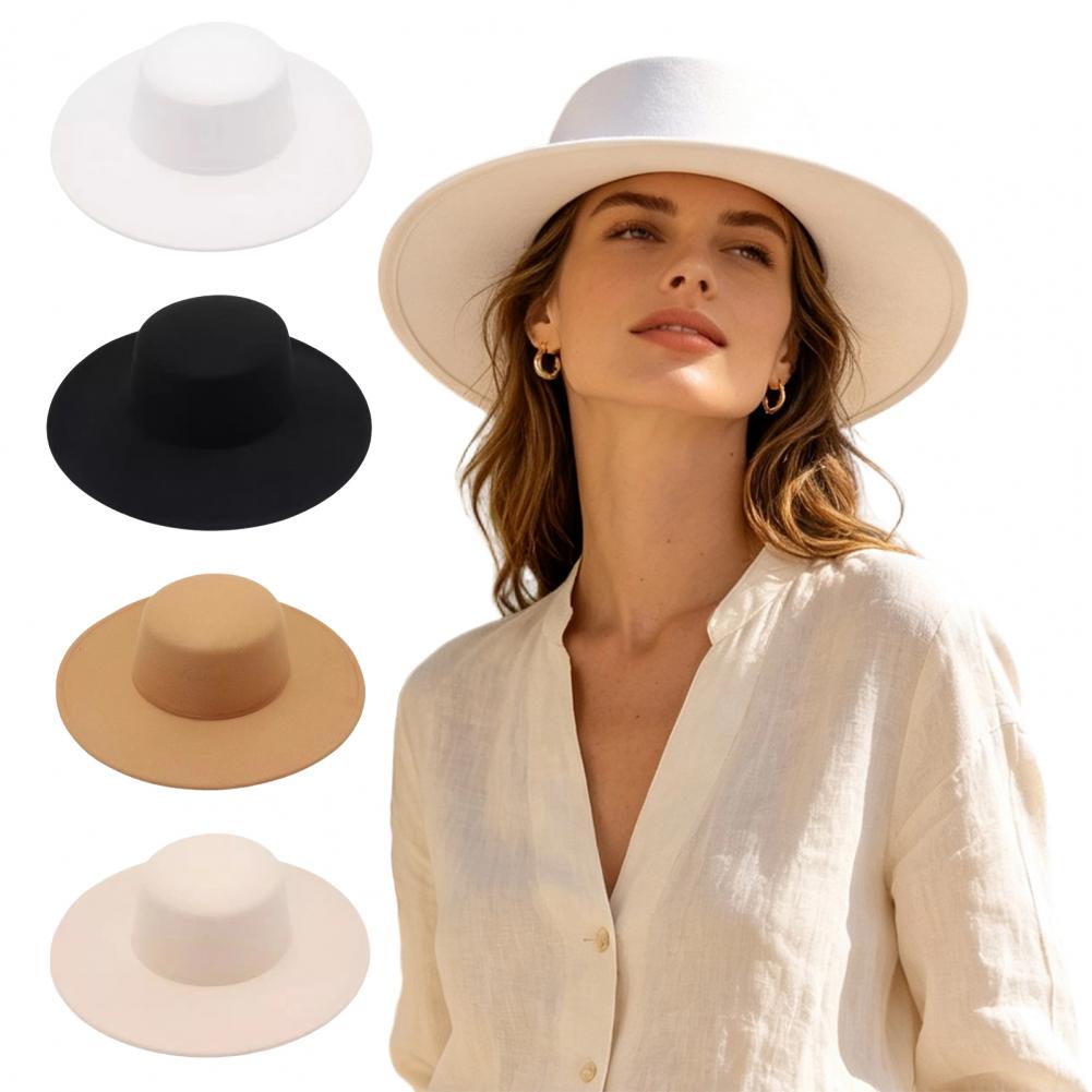 Cappello Fedora a Tesa Piatta, - Women Formal Event Wear recensione e prezzo