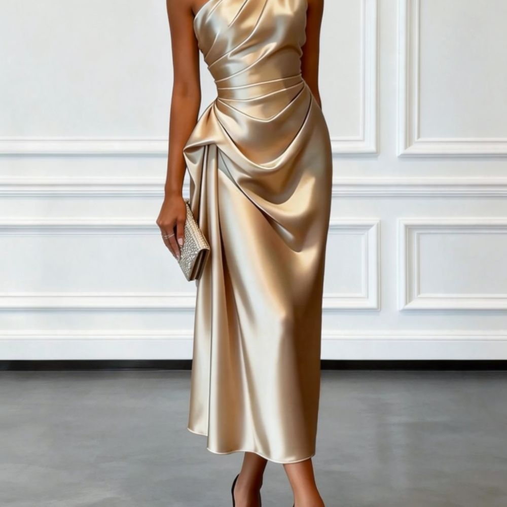 Abito da sera in raso sofistic - Women Formal Event Wear recensione e prezzo