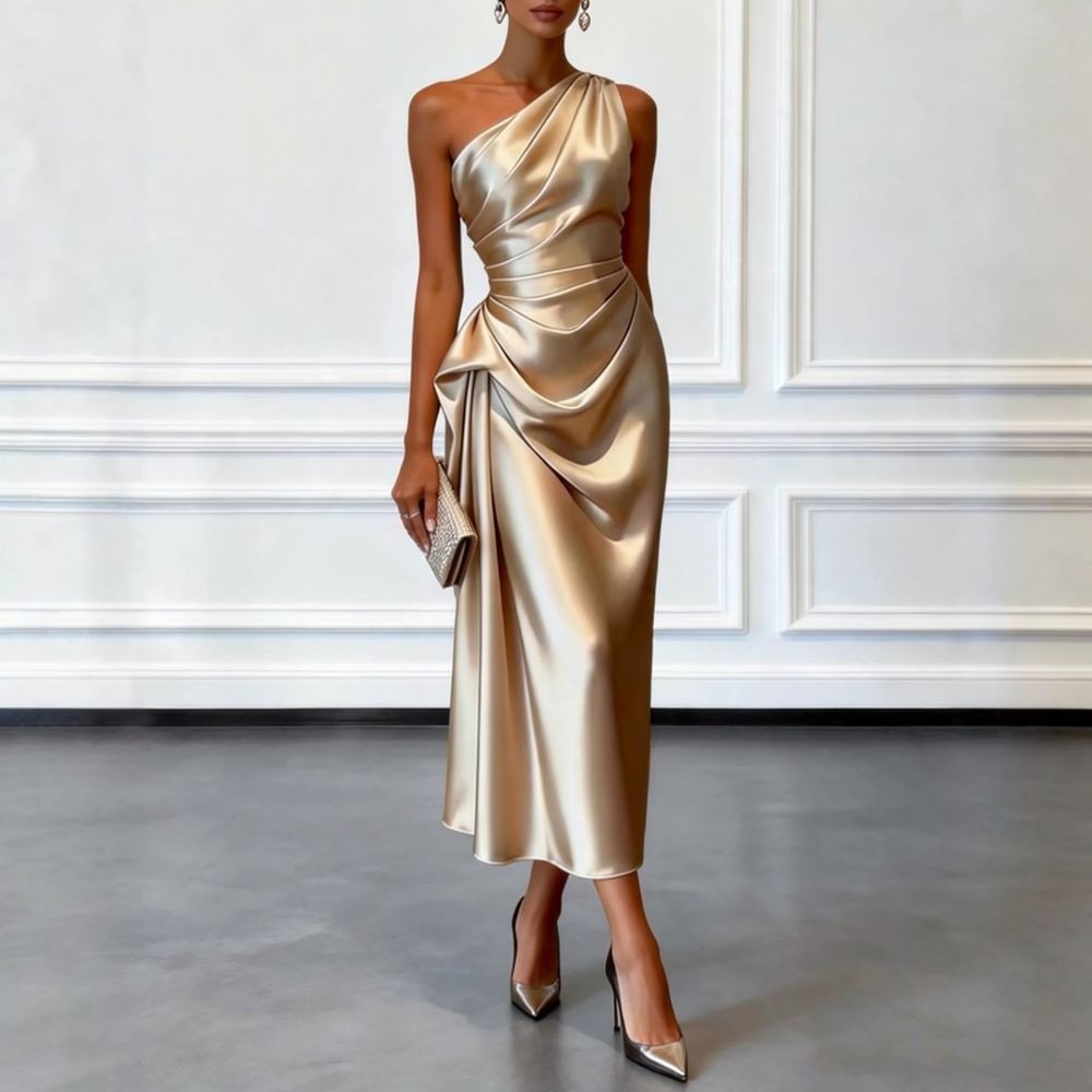 Abito da sera in raso sofistic - Women Formal Event Wear recensione e prezzo